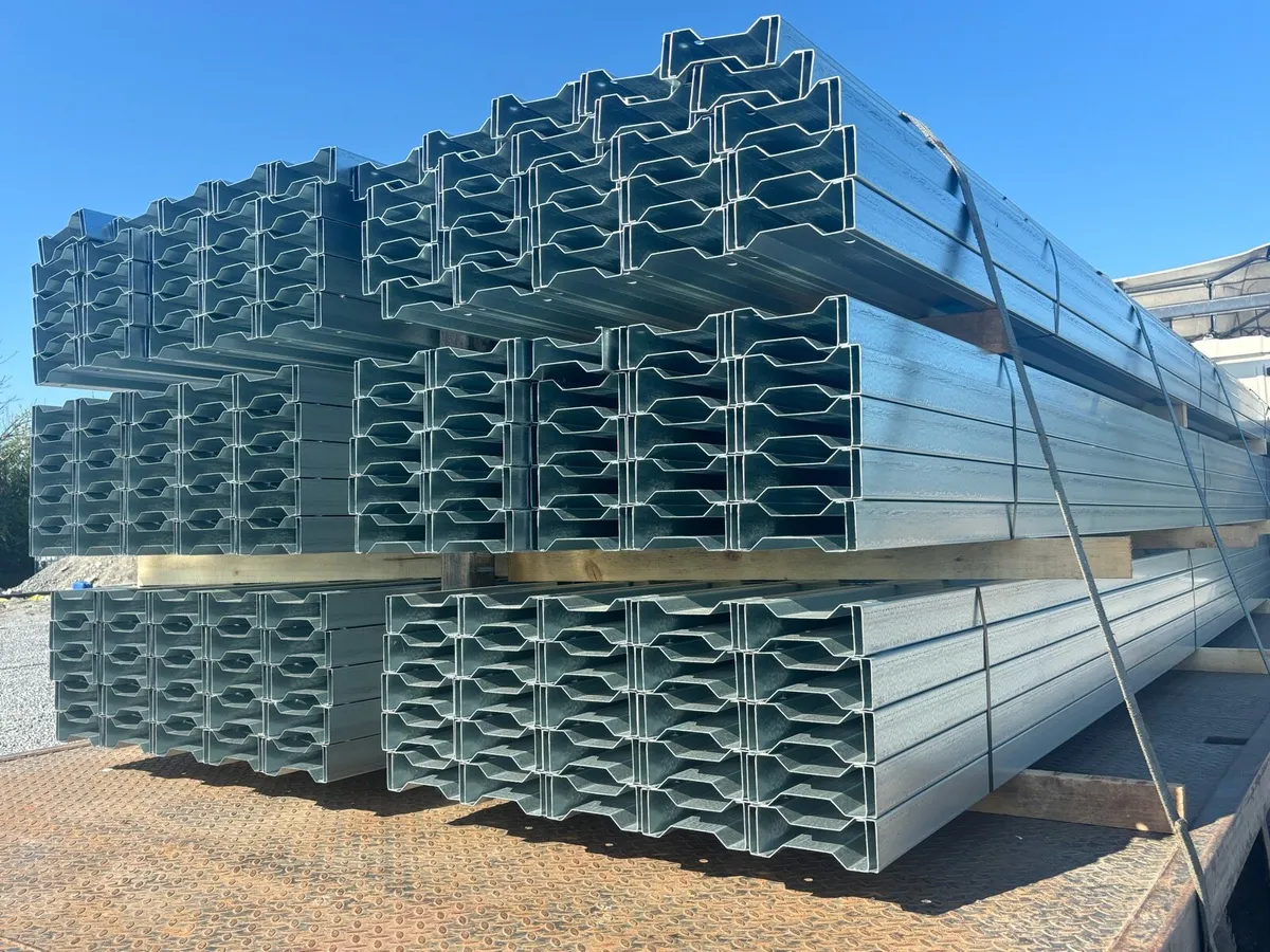 Galvanised 20ft purlins €49 each discounts on 50+ - Image 1