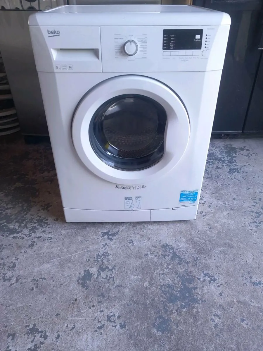 Beko 8kg washing machine - Image 1