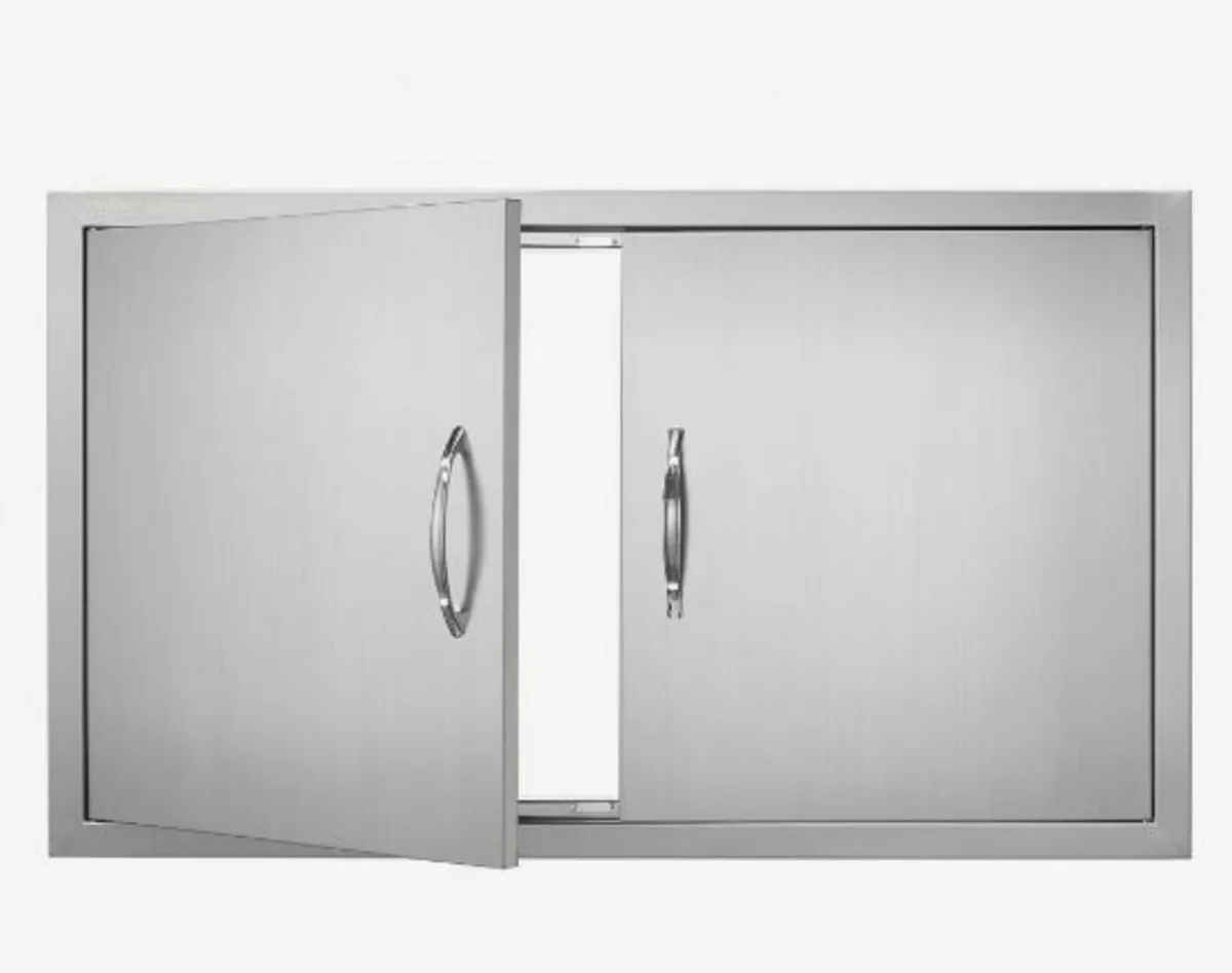 BBQ Access Door, 915x533 mm Double Outdoor - Image 1