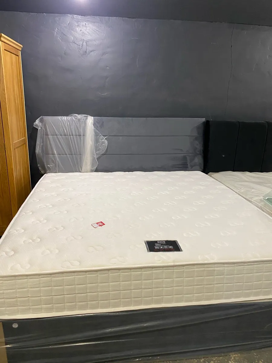New super kingsize bed and mattress - Image 1