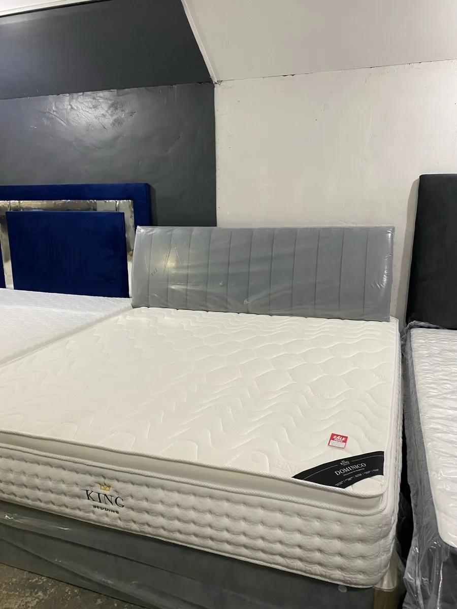 New  luxury super kingsize bed and pocket mattress