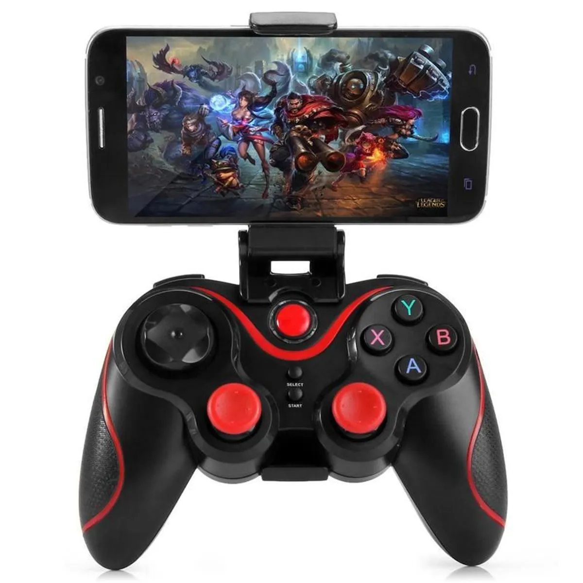 Bluetooth Game controller X3 + Phone holder - Image 1