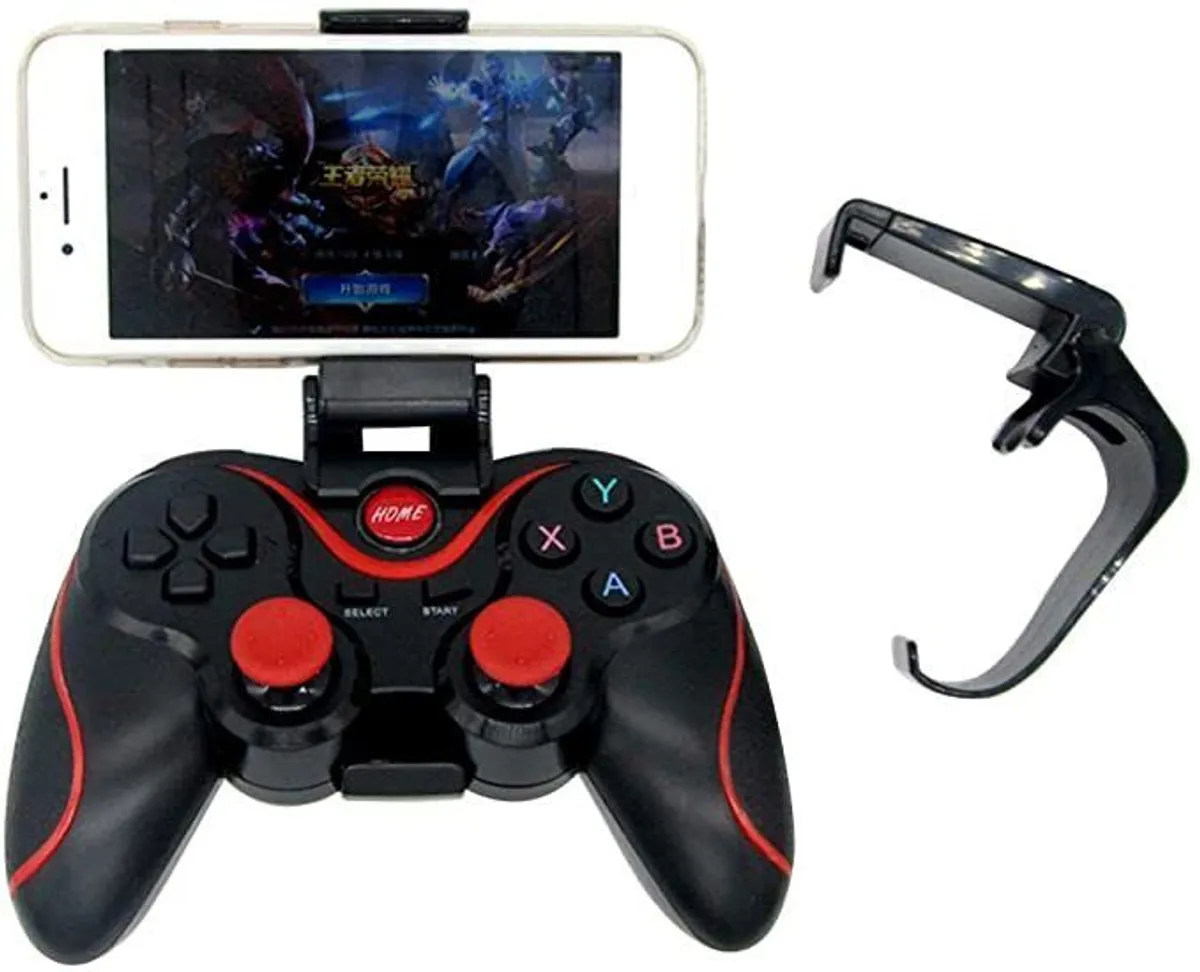 Bluetooth Game controller X3 + Phone holder - Image 2