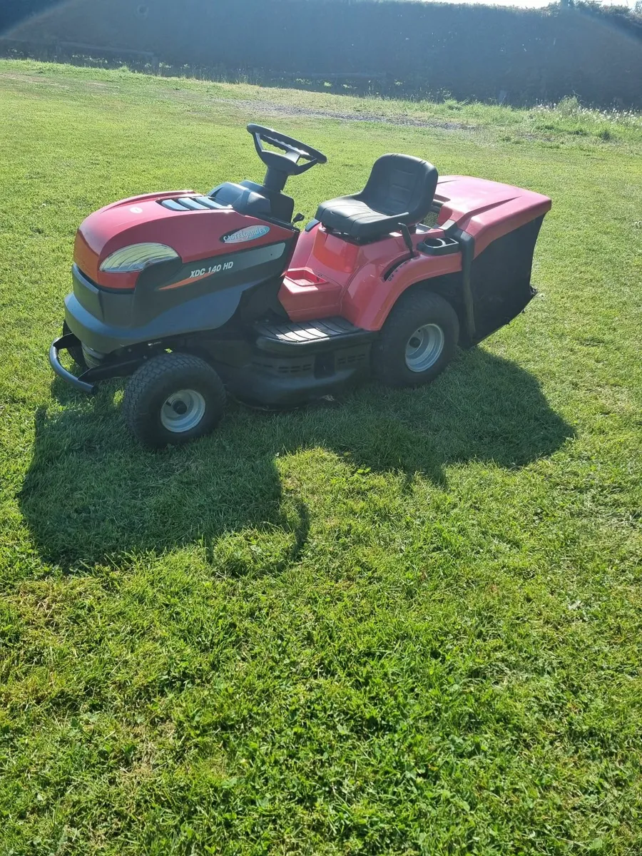 For sale castle garden xdc140hd ride on mower - Image 2