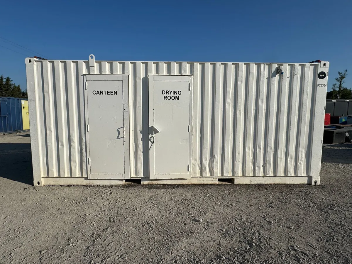 20’ X 8’ Welfare Container Unit - Image 1