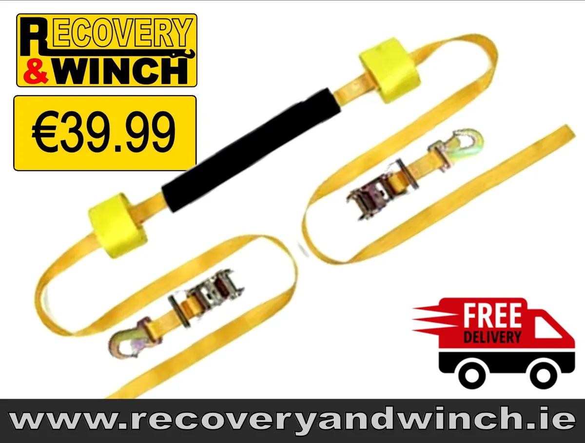 MOTORCYCLE TIE DOWN STRAPS 🏍 - Image 1