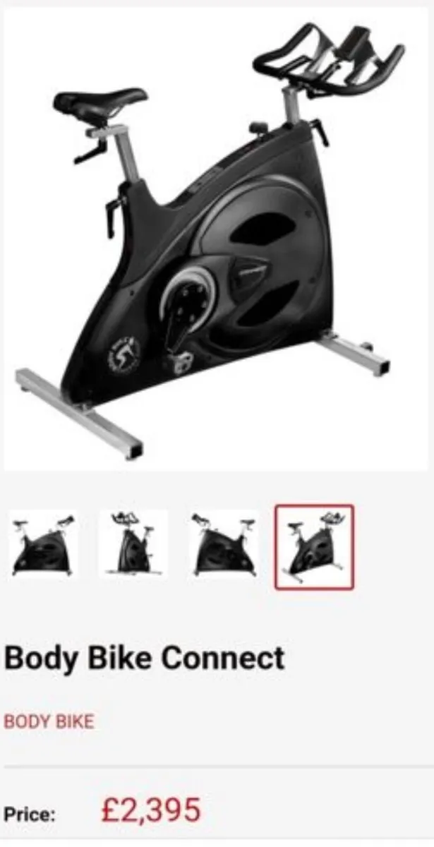 Body bike // 65kg // spin bike - Image 2