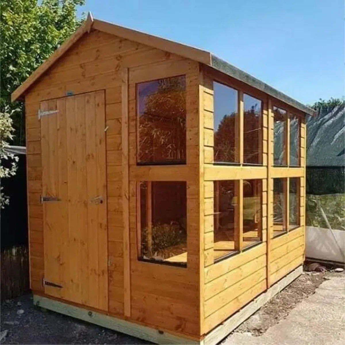 8x6 Apex Potting Sheds . Free 3 Day Delivery - Image 2