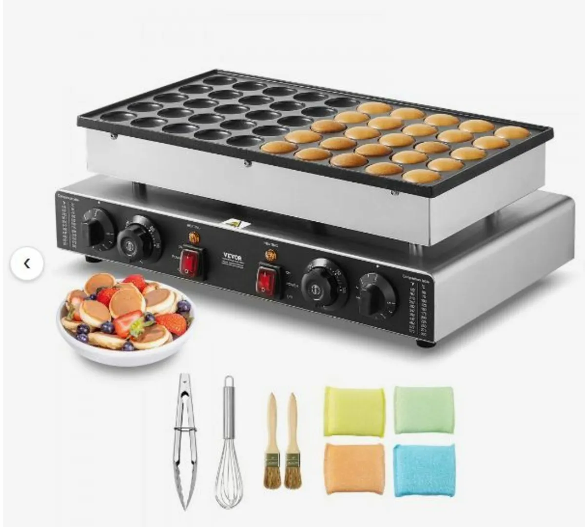 50PCS 43mm Mini Dutch Pancake Maker - Image 1