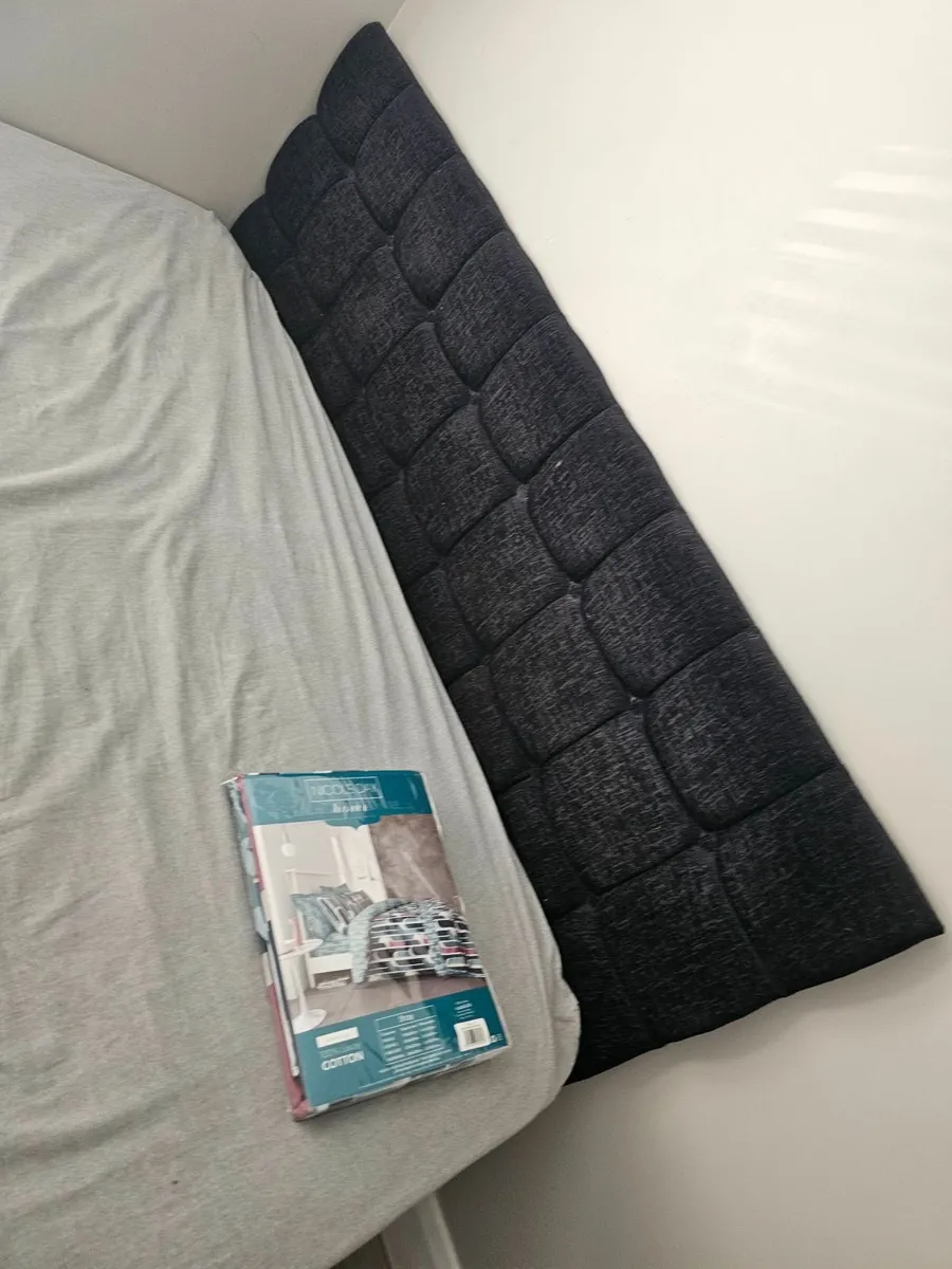 Superking bed and headboard - Image 1