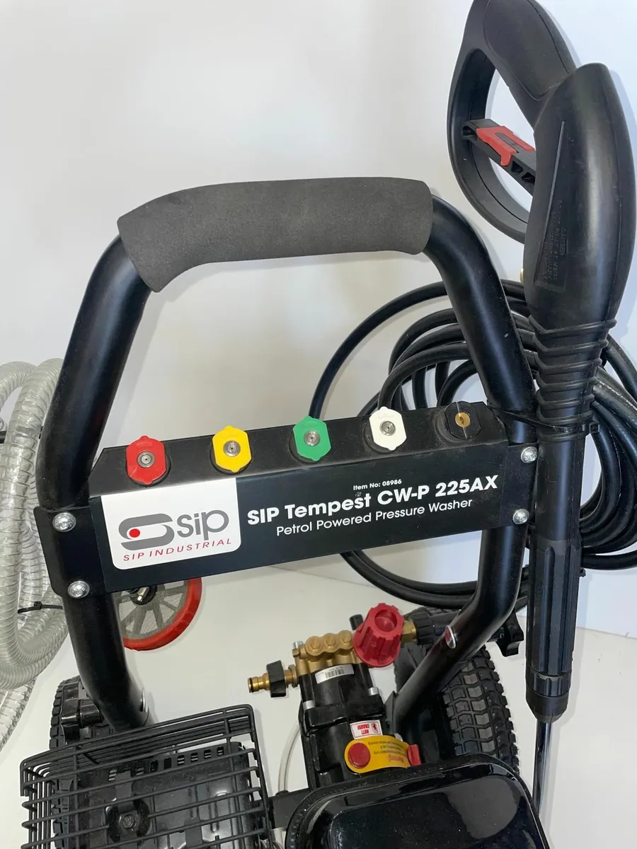 SIP Tempest CW-P 225 Ax Petrol Pressure Washer - Image 3