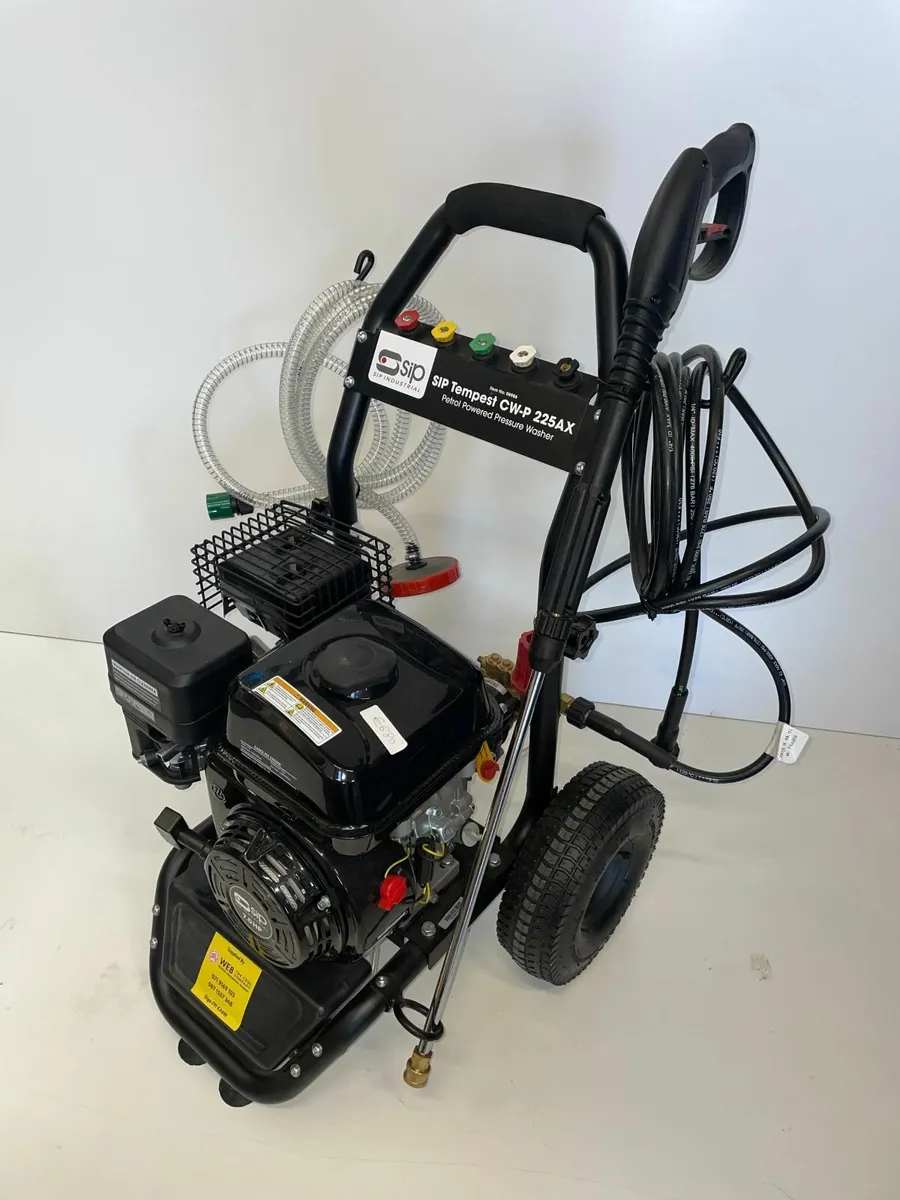 SIP Tempest CW-P 225 Ax Petrol Pressure Washer - Image 1