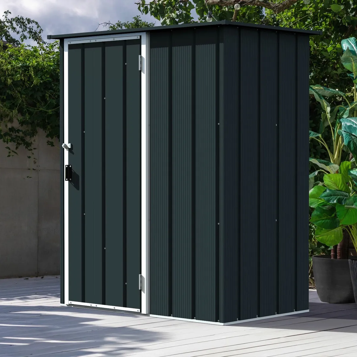 Easy-Store 5x3 Steel  Garden Sheds Green or Grey . - Image 2