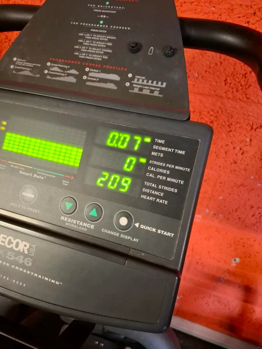 Precor crossramp strider crosstrainer - Image 2