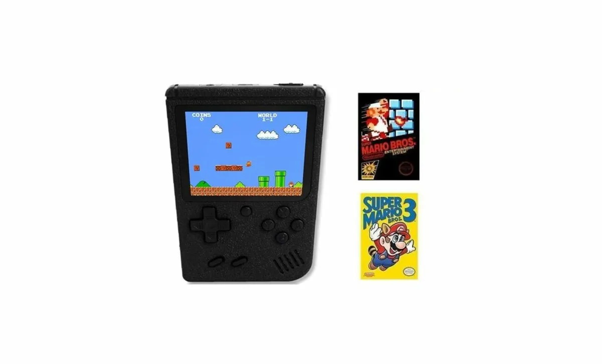 312+ Games Rechargeable Handheld NES GameBoy Style - Image 1