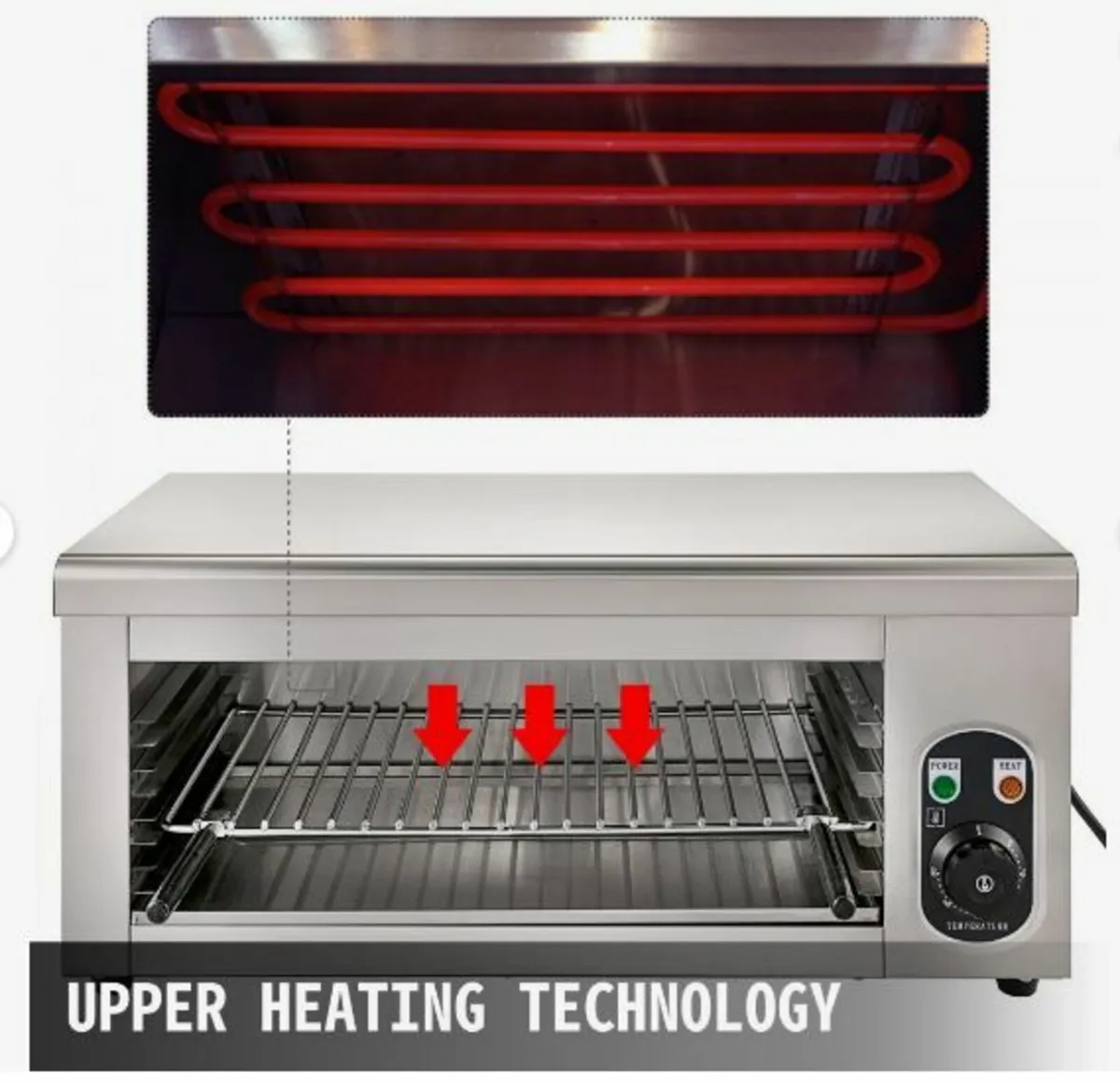 Salamander Broiler Salamander Oven Adjustable - Image 3
