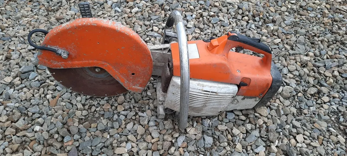 Stihl TS400 Consaw "FOR HIRE" - Image 2