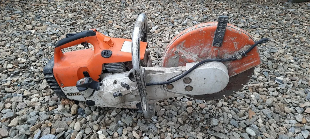 Stihl TS400 Consaw "FOR HIRE" - Image 1