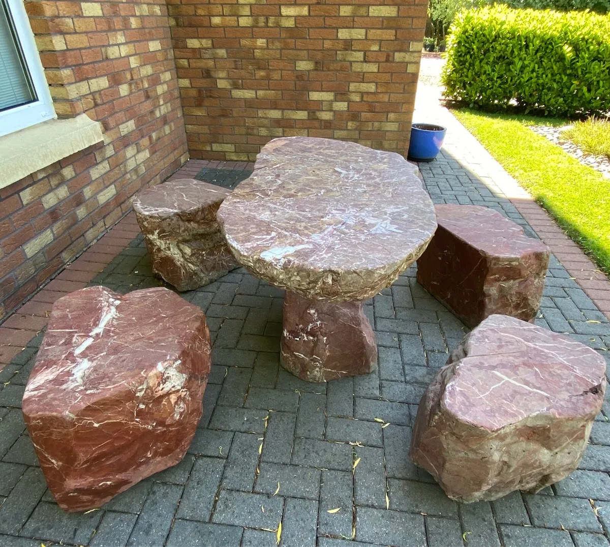 Marble Garden Furniture - Image 1
