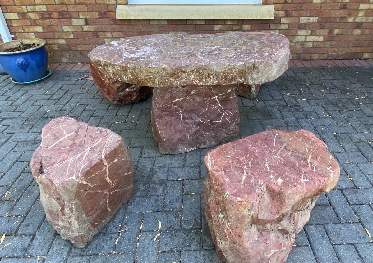 Marble Garden Furniture - Image 2