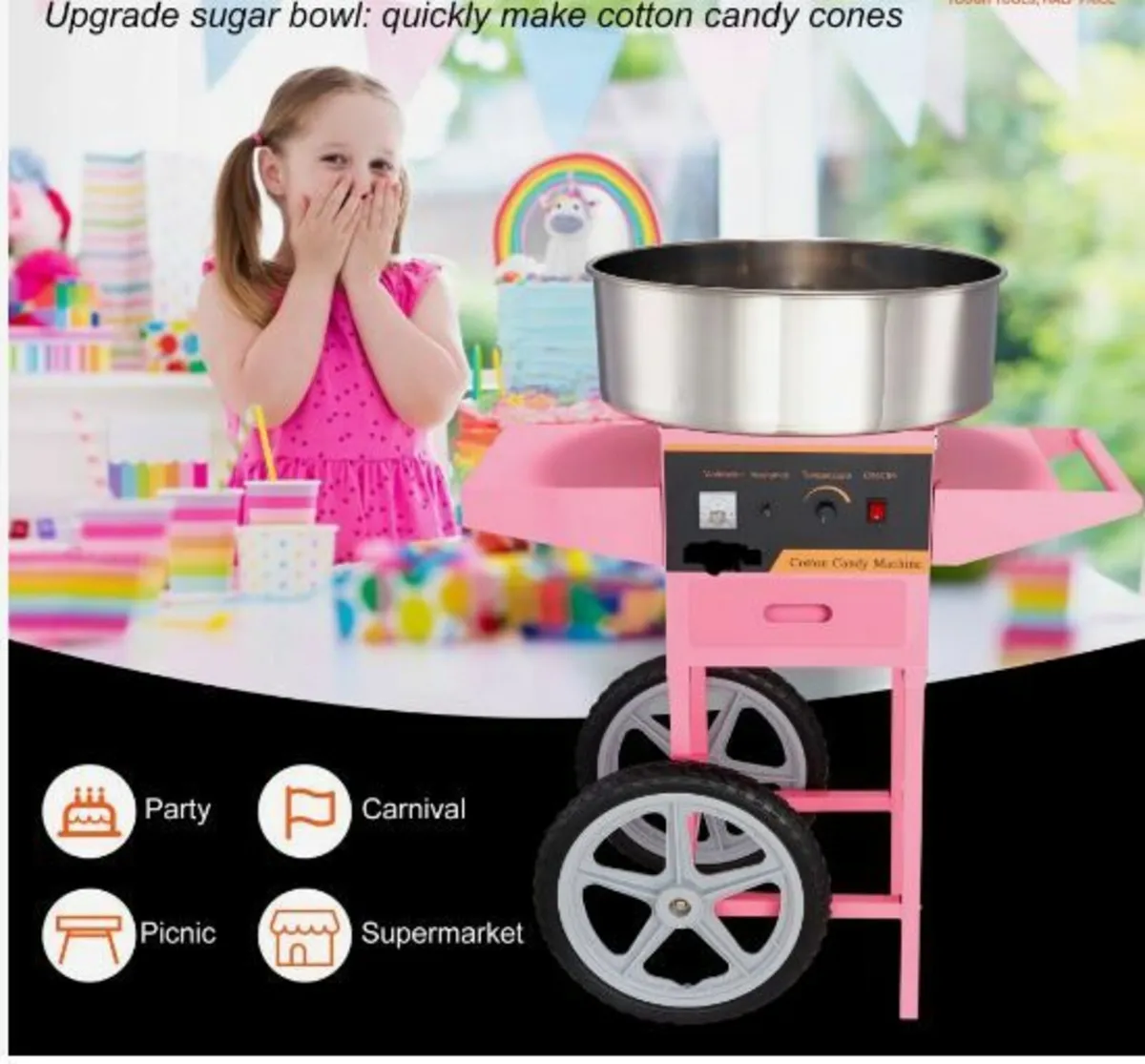 Commercial Cotton Candy Machine - Image 4