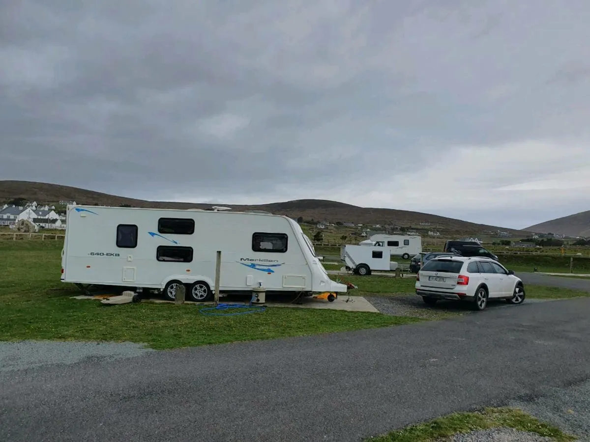 Fleetwood Meridian 6 berth Caravan + awning+cover - Image 1