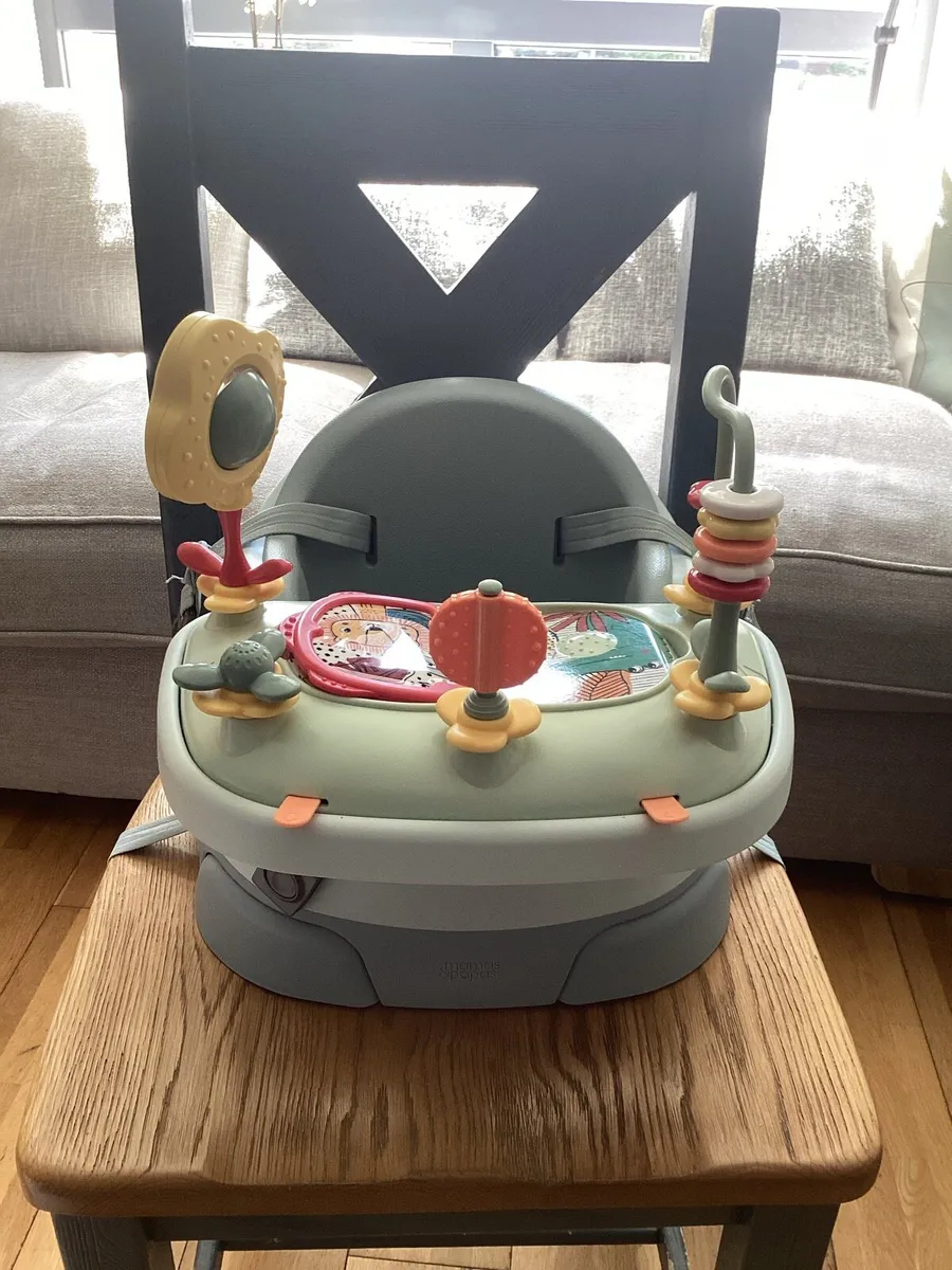 Bug 3-in-1 Floor & Booster Seat with Activity Tray - Image 2