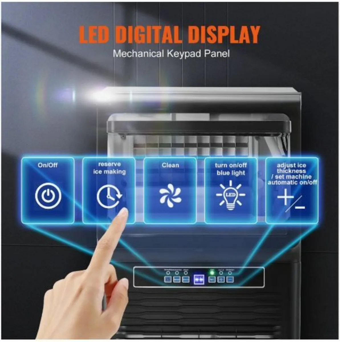 Commercial Ice Maker Freestanding Cabinet - Image 3