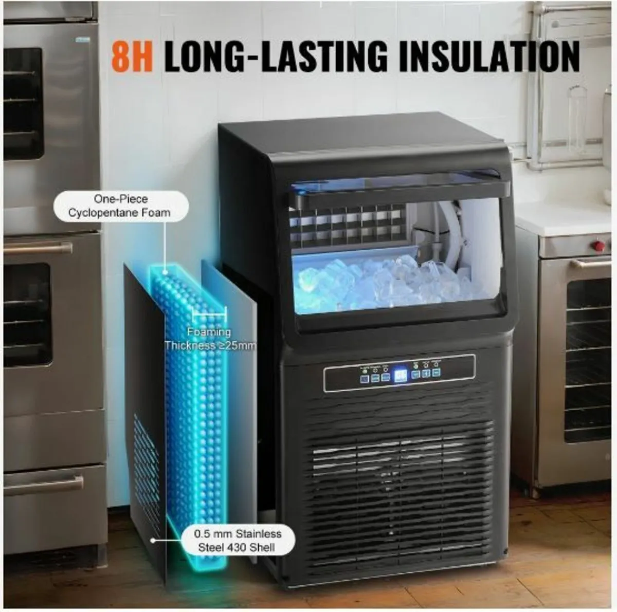 Commercial Ice Maker Freestanding Cabinet - Image 4
