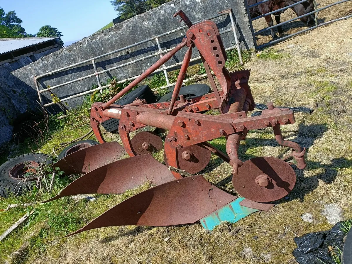 Plough,Harrow and roller - Image 1