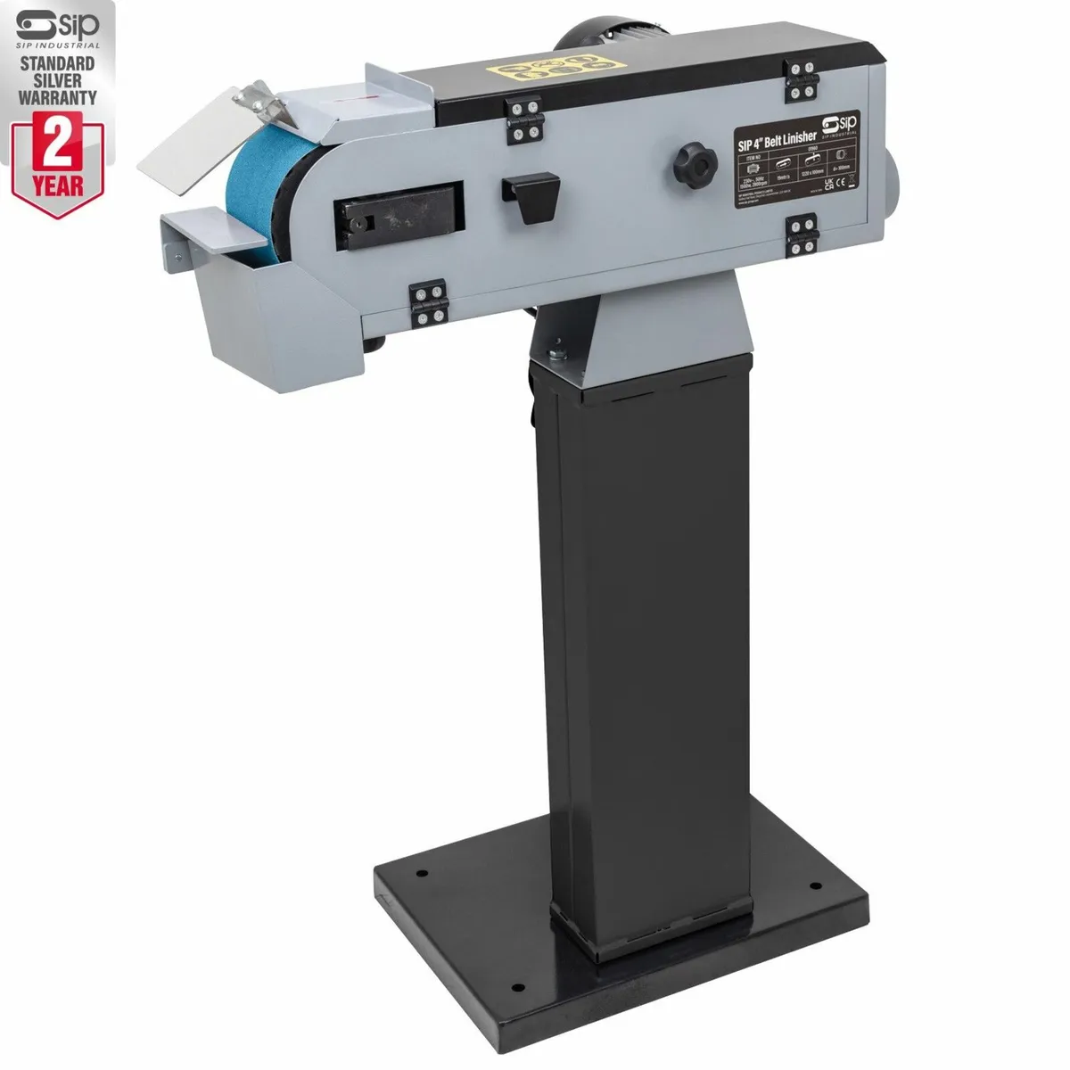SIP 4" Belt Linisher 01960 - Image 1