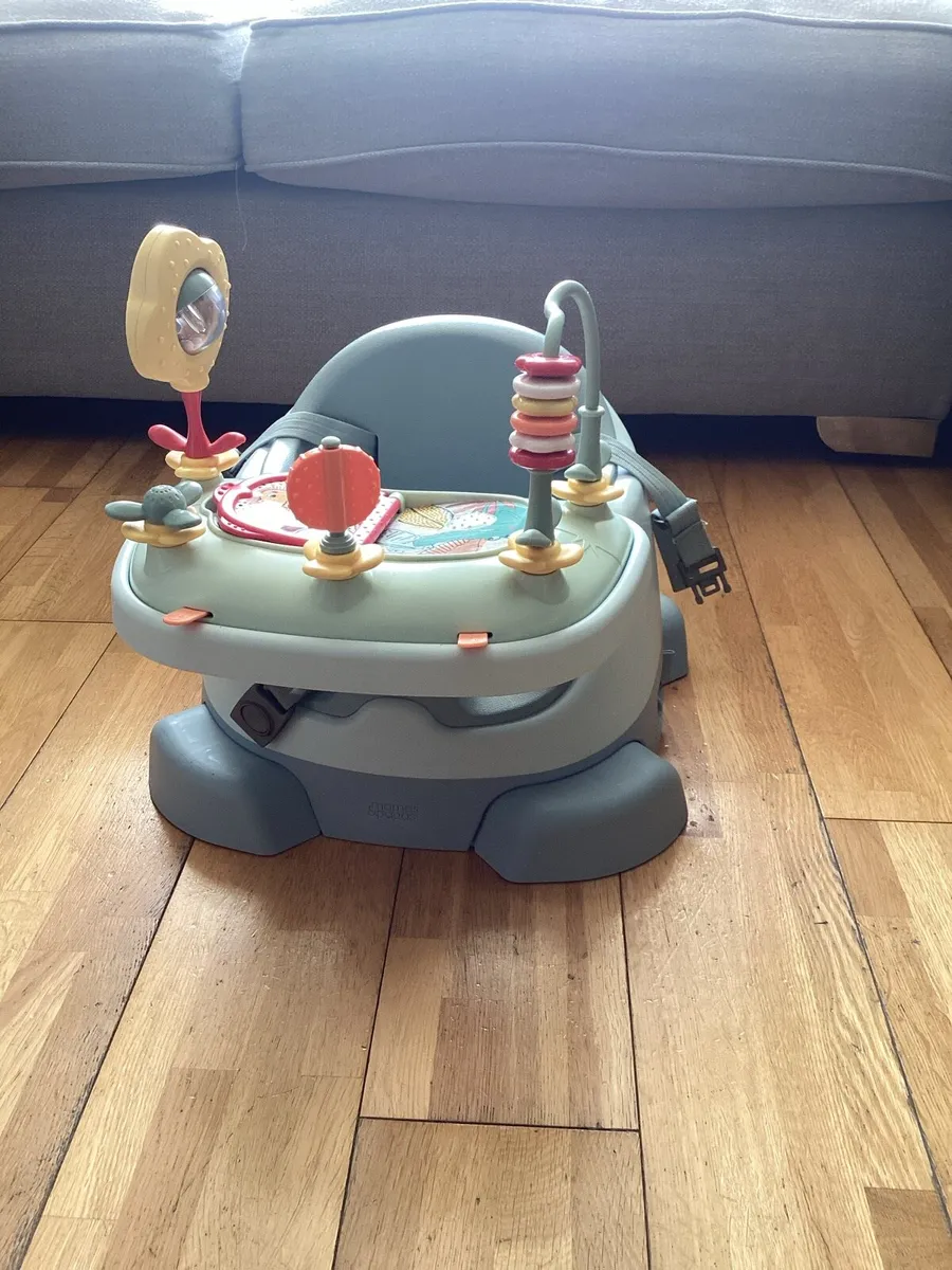 Bug 3-in-1 Floor & Booster Seat with Activity Tray - Image 3