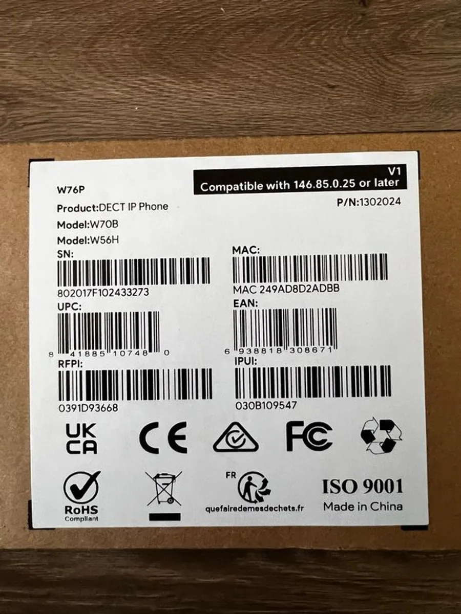 Yealink W76P DECT IP Phone - Image 3