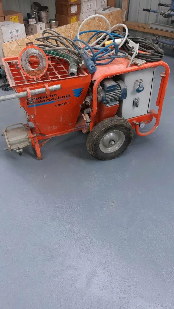 Spray plastering machine - Image 4
