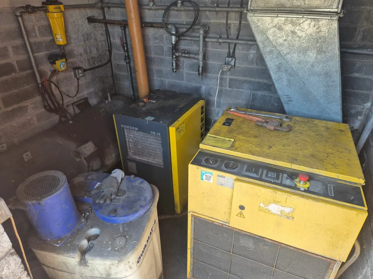 Kaeser air compressor & air dryer - Image 1