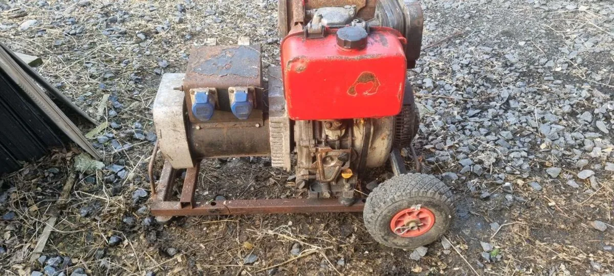 Yanmar 5.5kva Diesel Generator - Image 1