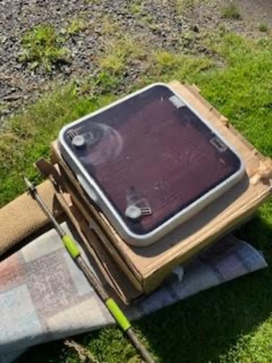 BOAT HATCHES USED BUT GOOD FOR REPLACMENTS - Image 1