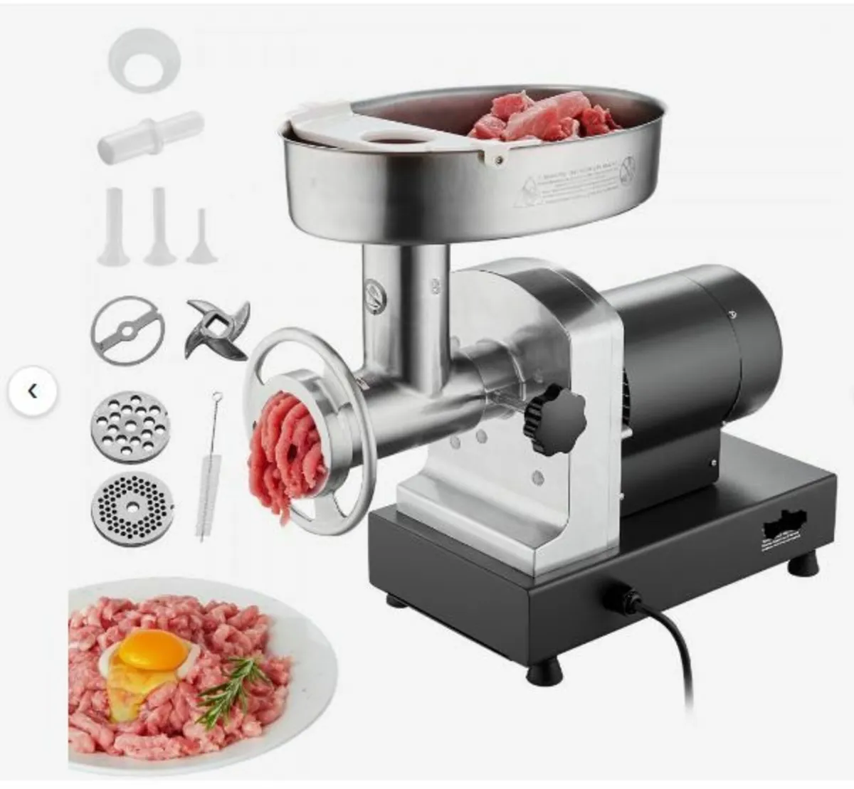 Commercial Electric Meat Grinder 6 - Image 1
