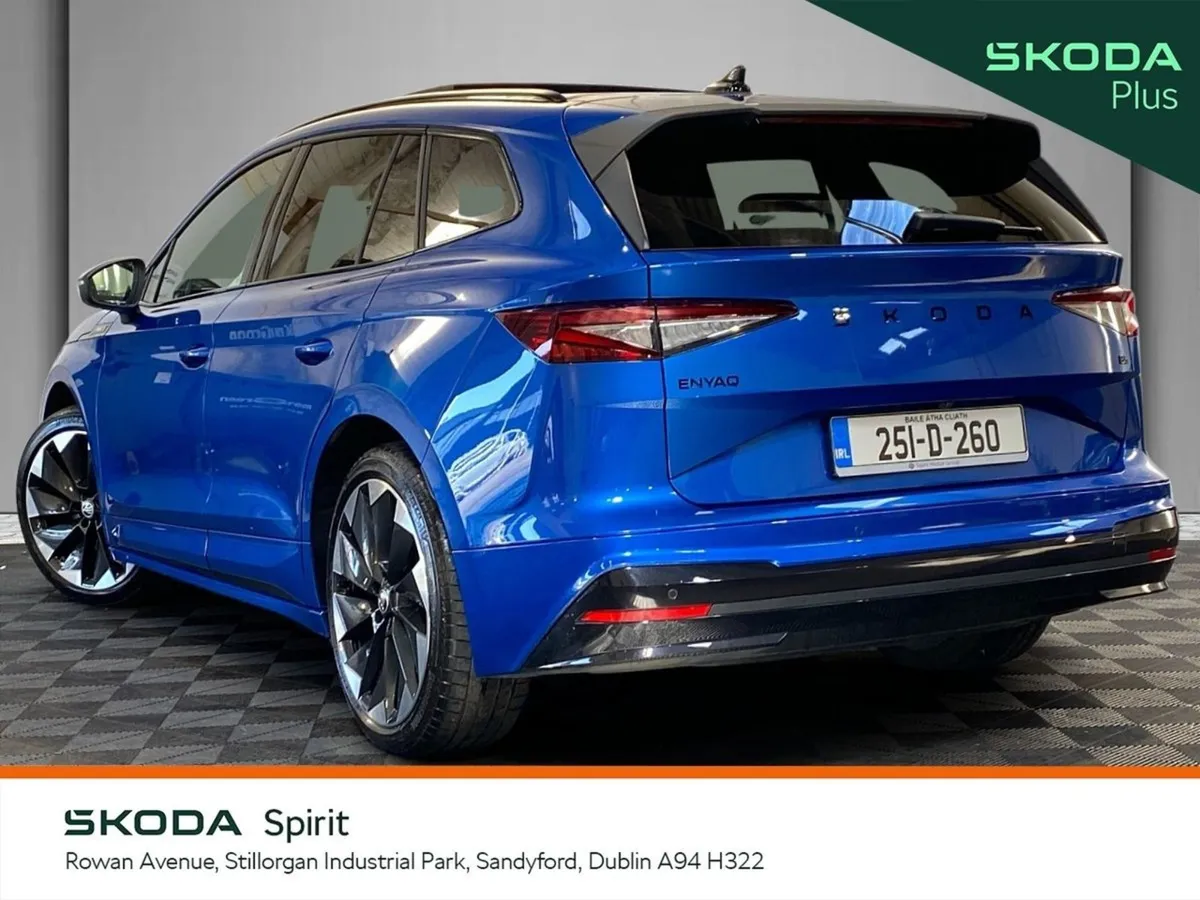 Skoda Enyaq 85 Sportline  sunroof - Image 3