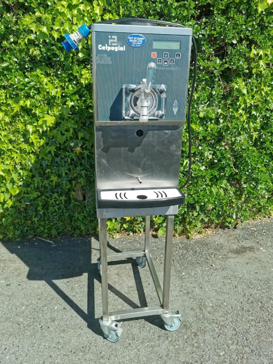 Soft Serve Ice Cream Machine and Stand - Image 1