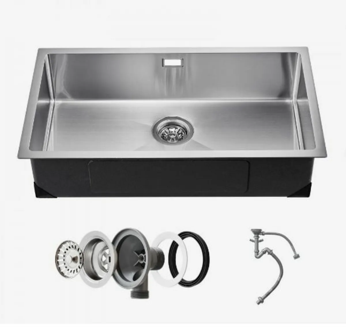76cm Kitchen Sink Undermount Single Bowl - Image 1