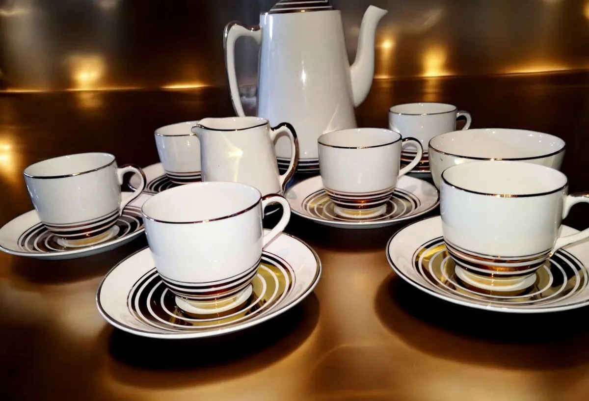Super elegant Art Deco teaset - Image 1