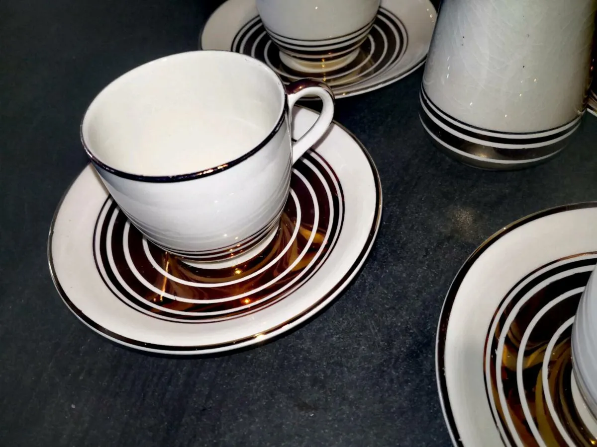 Super elegant Art Deco teaset - Image 3