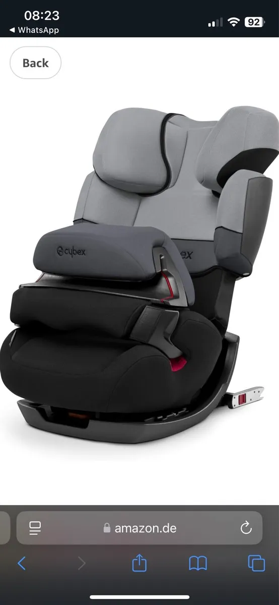 Cybex children car seats - Image 2