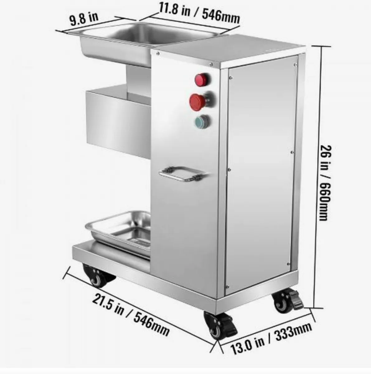 Commercial Meat Cutter Machine 1100 - Image 4