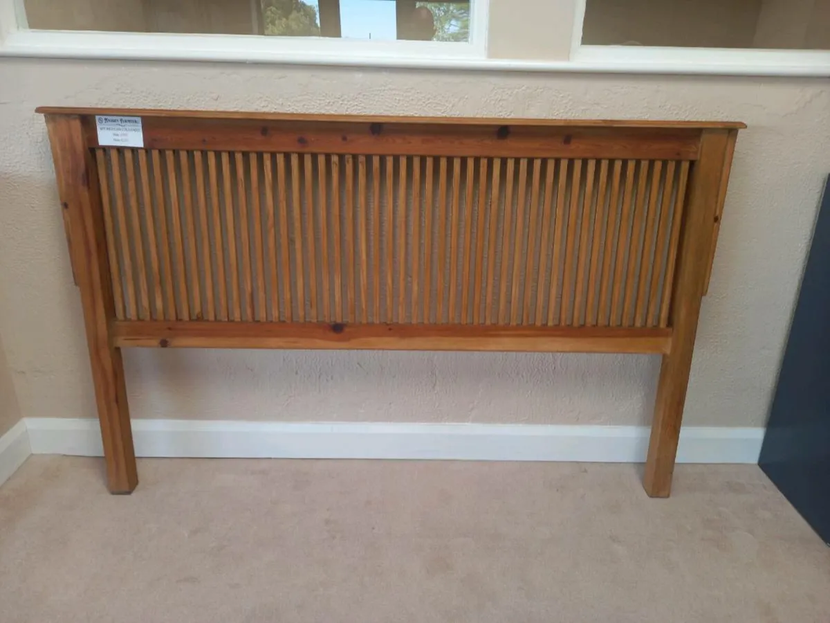 6ft Mexican Pine Headboard - Image 1