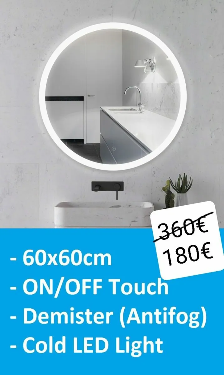 LED Bathroom Mirror - Image 1