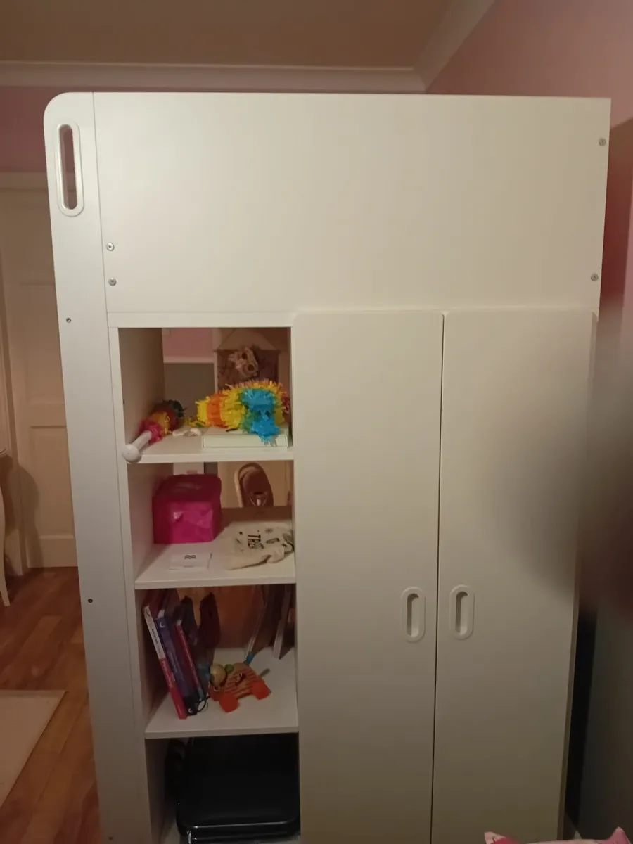 Childs bed unit with desk and  storage - Image 2