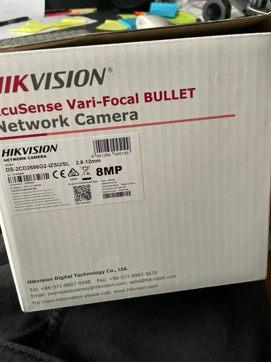 Hikvision DS-2CD2686G2-IZSU/SL camera NEW - Image 4