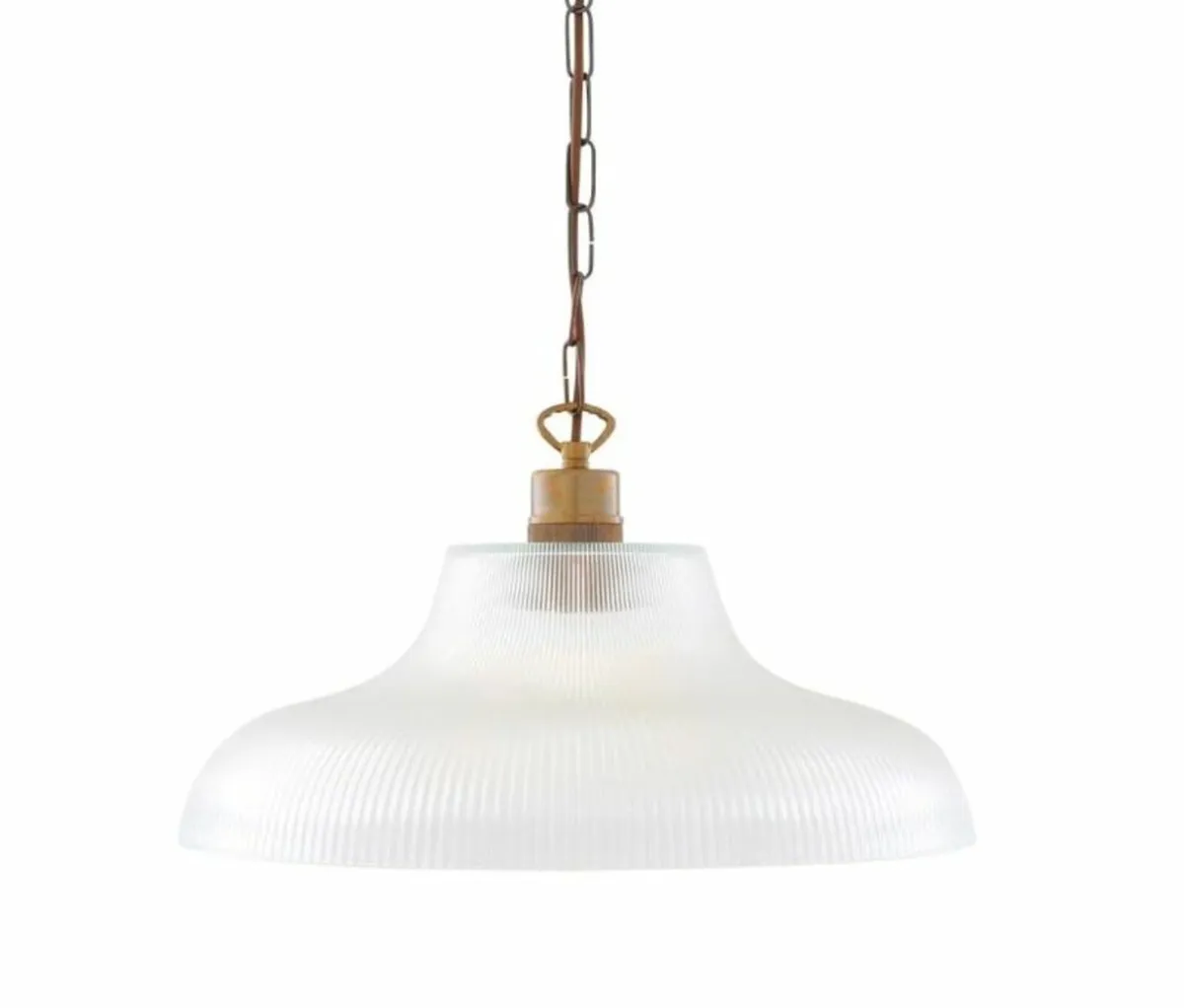 4 x Glass Pendent Mullan Light - Image 1